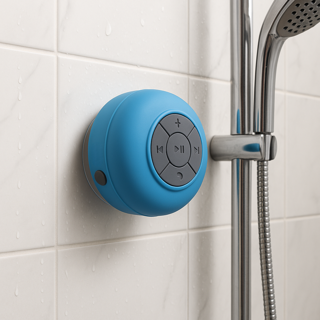 Mini Bluetooth Speaker for Shower and Outdoor Use
