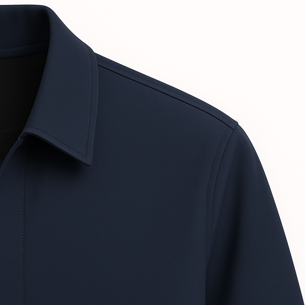 Relaxed Fit Casual Overcoat Jacket for Men
