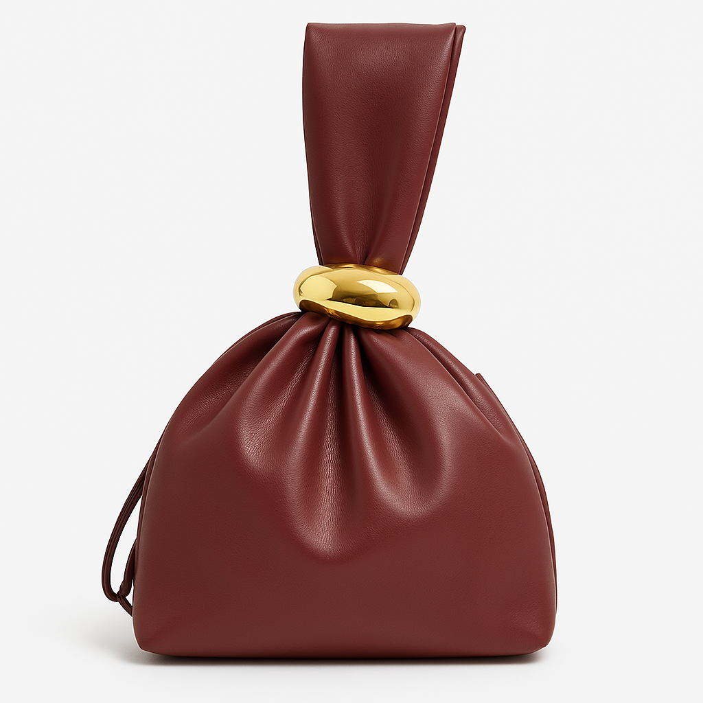 Retro Dumpling Handbag Stylish Purse for Women