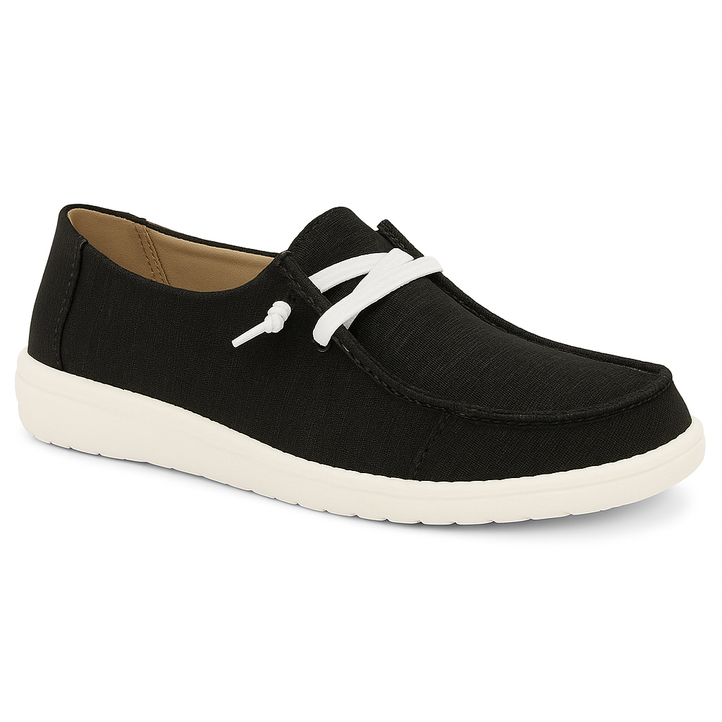 Slip On Sneakers for Women — Lace-Up Look