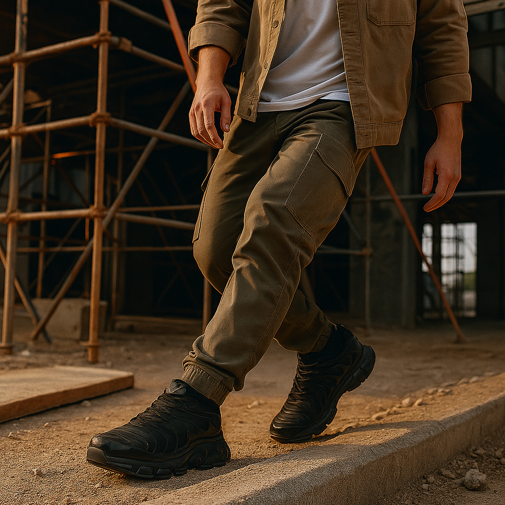 Steel Toe Sneakers for Men — Lace-Up Safety Style