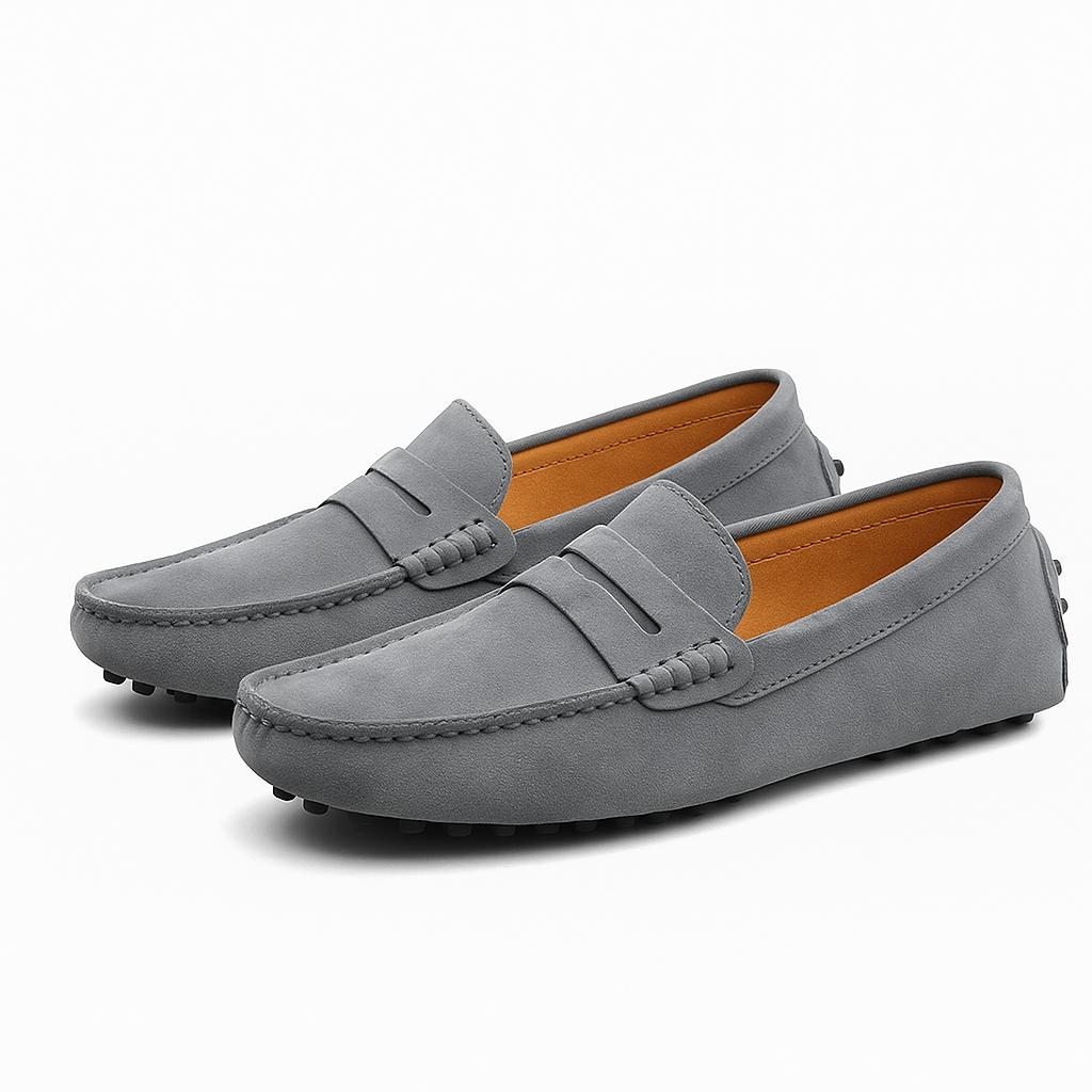 Suede Moccasins For Men With Classic Slip-On Style
