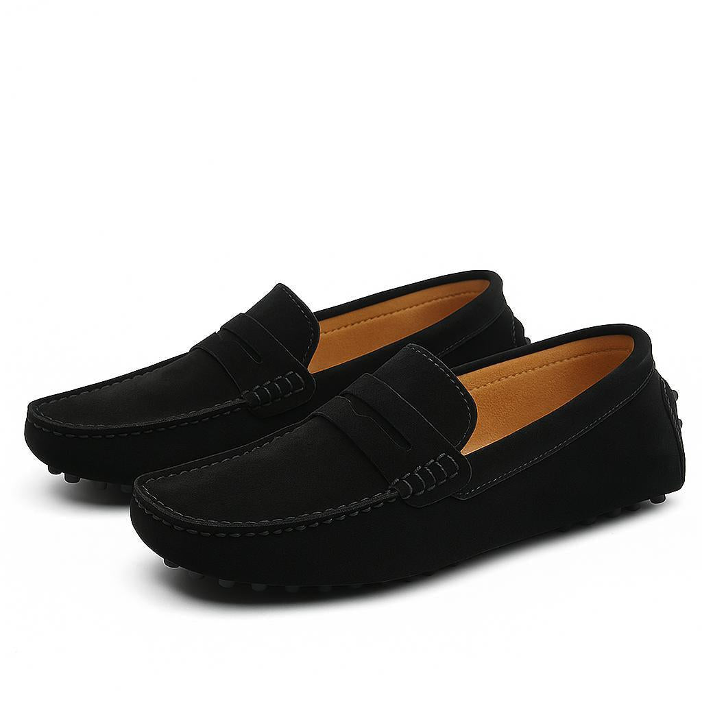 Suede Moccasins For Men With Classic Slip-On Style