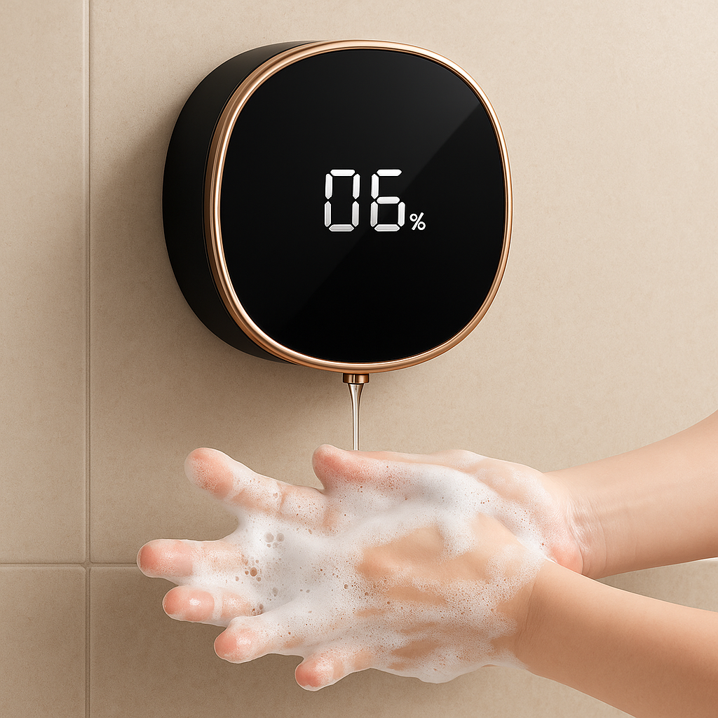 Touchless Smart Soap Dispenser with Digital Display