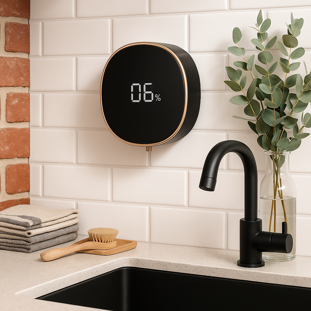 Touchless Smart Soap Dispenser with Digital Display