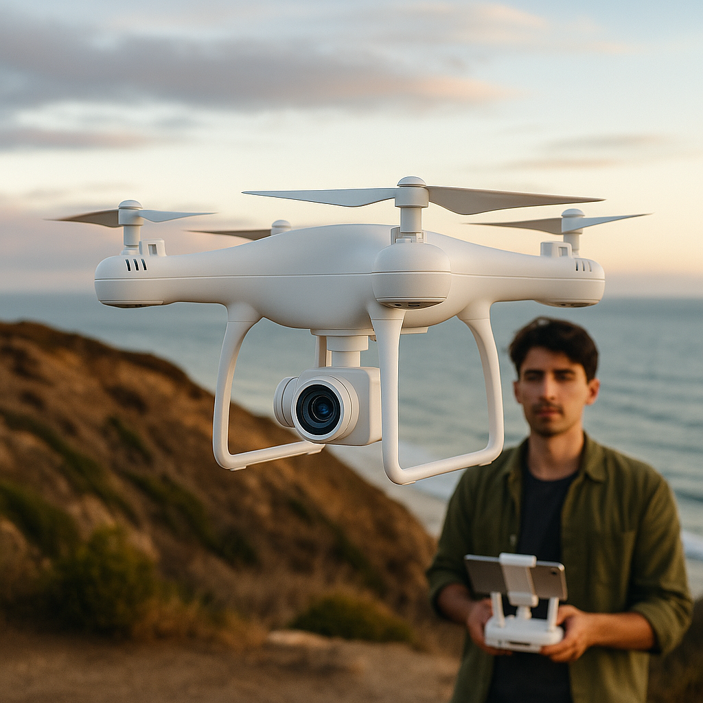 Drone with Camera — 4K GPS FPV Quadcopter