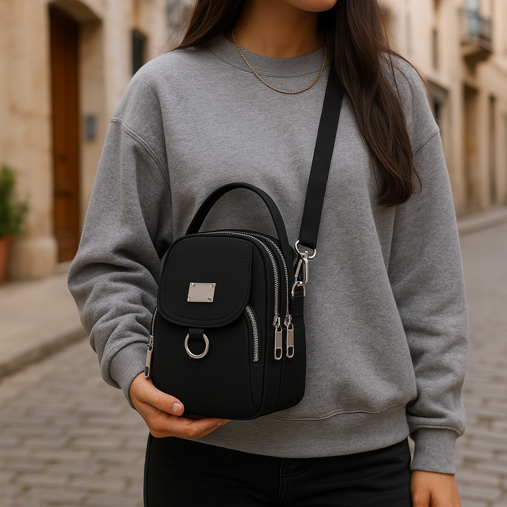 Mini Crossbody Bag – Small Travel Purse for Women