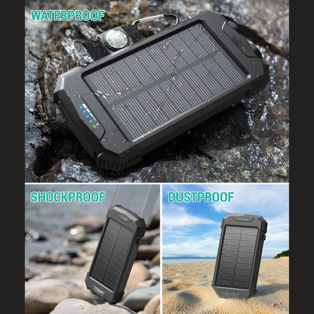 Portable Wireless Solar Charger