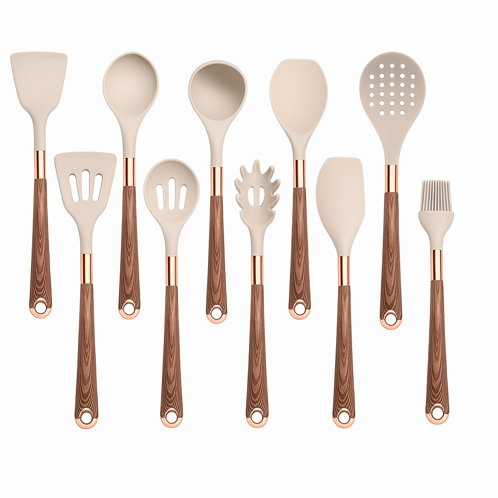 Utensils for Nonstick Cookware – 10 Piece Set