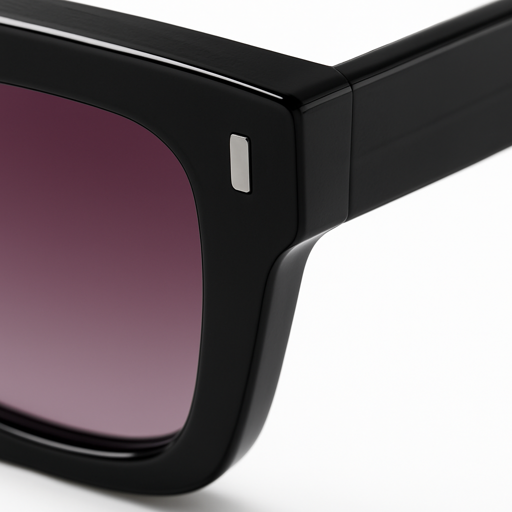 Vintage Sunglasses With Thick Square Frame