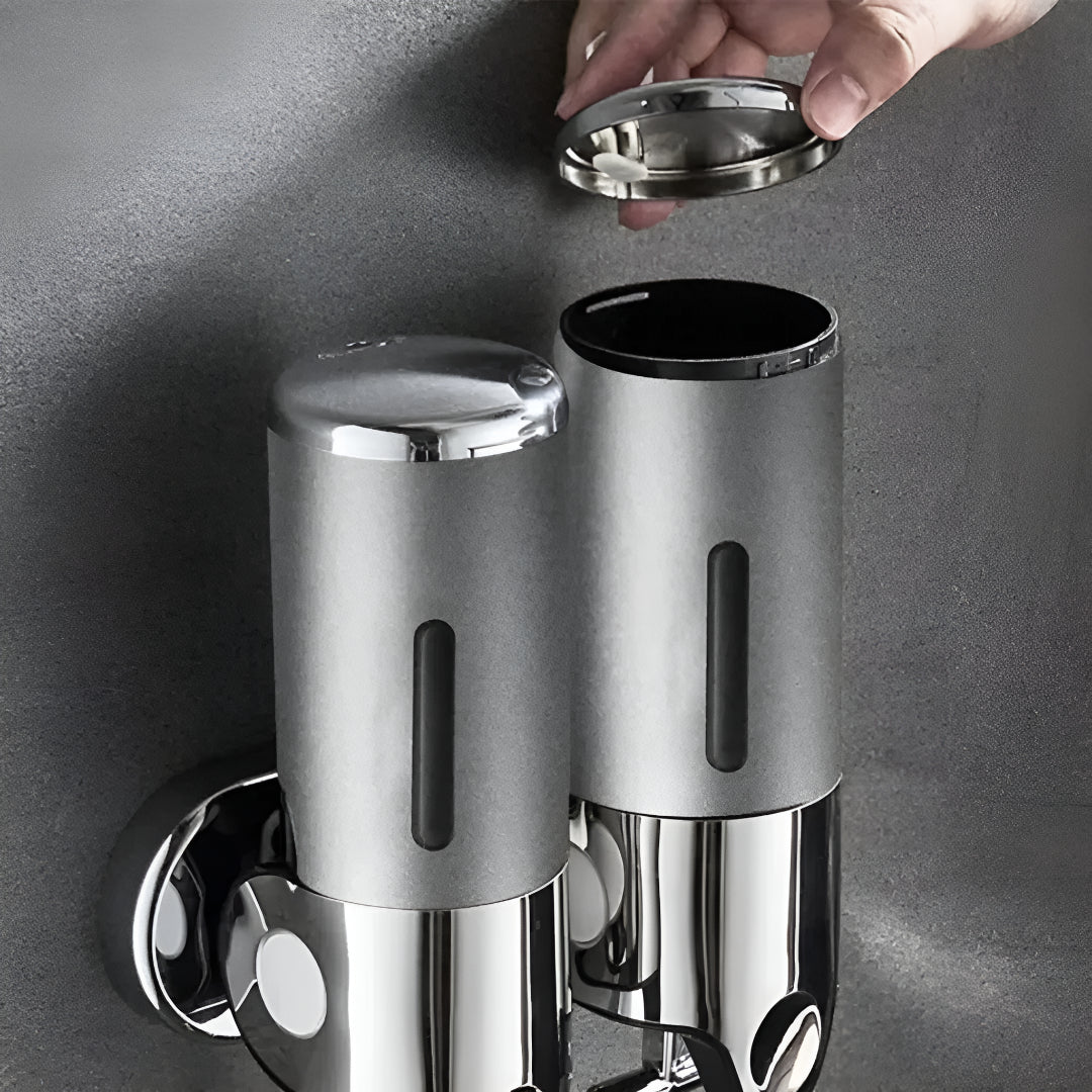 Wall Mounted Soap Dispenser for Bathroom with Pump Action