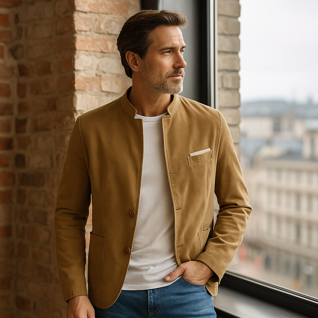 Men’s Blazer for Office - Casual Style Smart Look