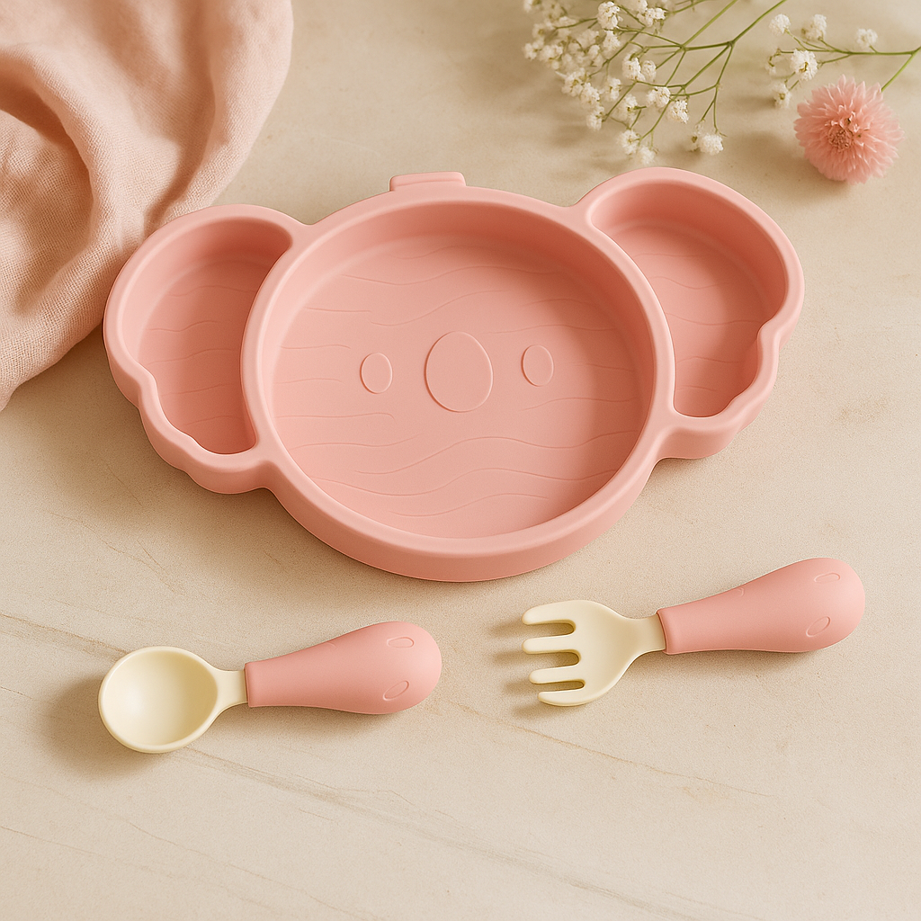 Silicone Feeding Set for Babies and Toddlers