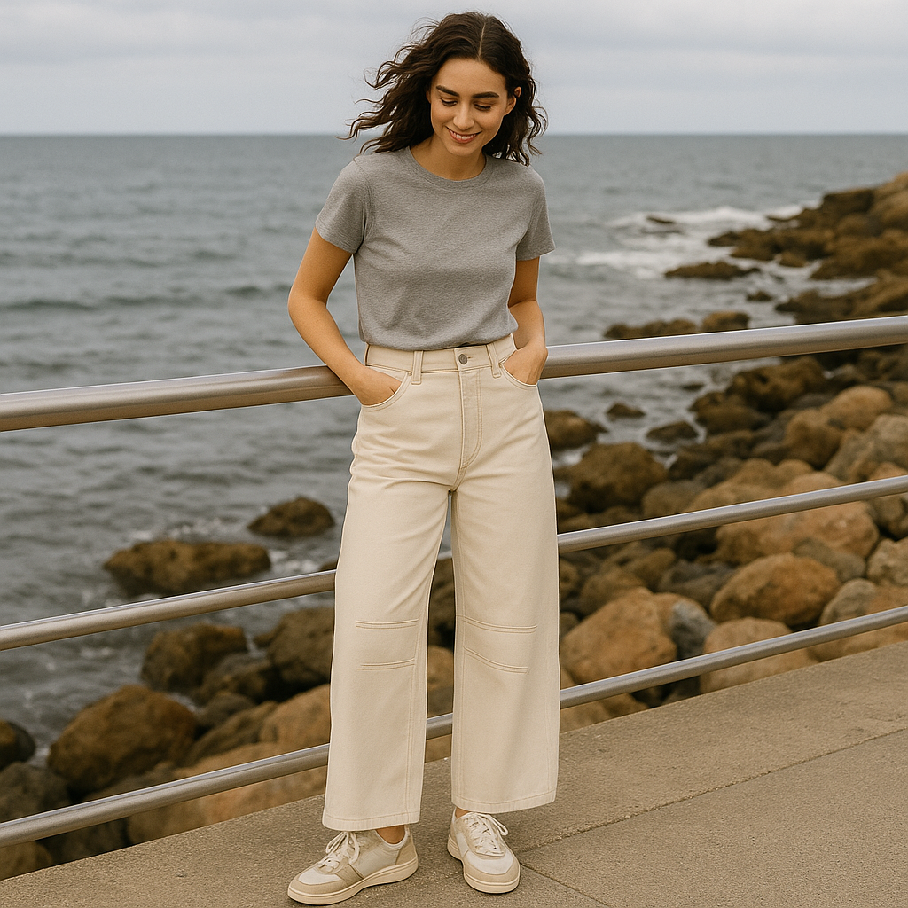 Baggy Barrel Leg Jeans – Vintage Style