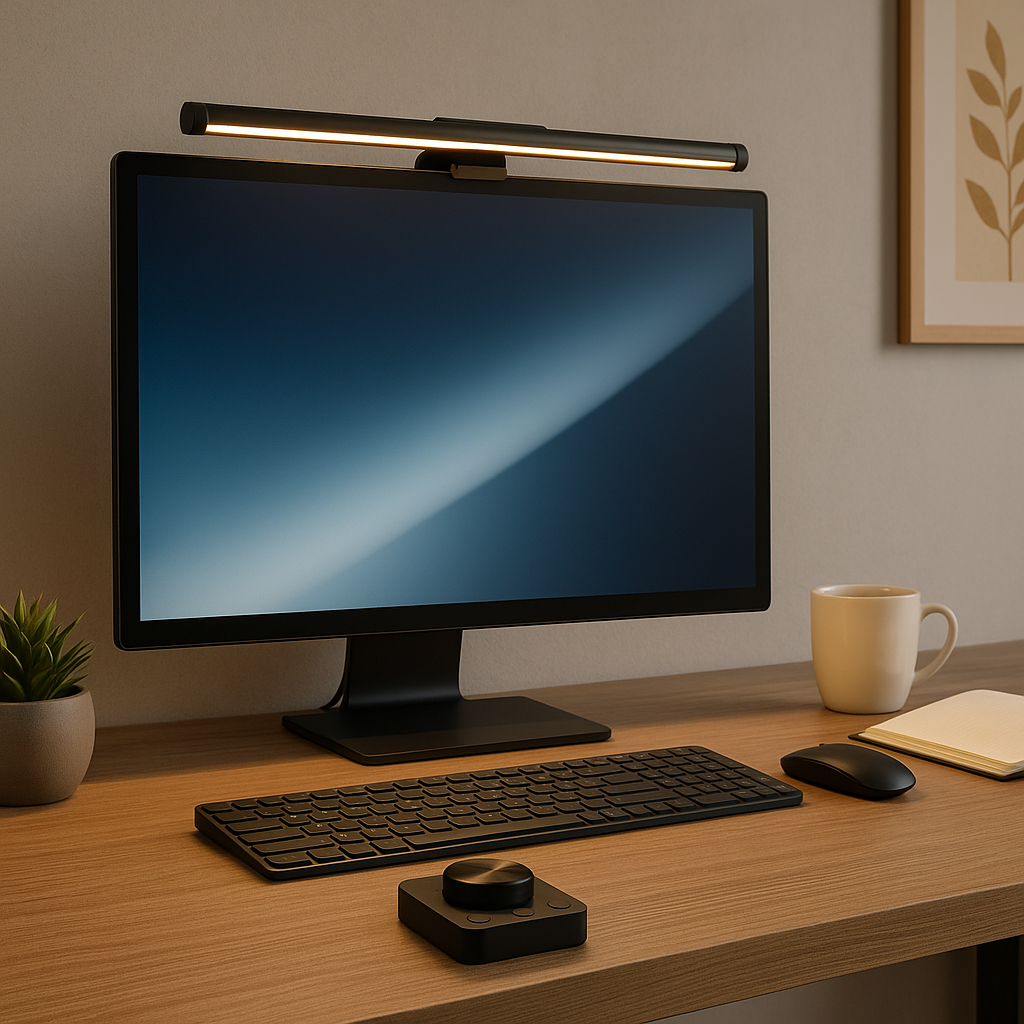 Monitor Light Bar – USB Powered Glare-Free Dimming Lamp