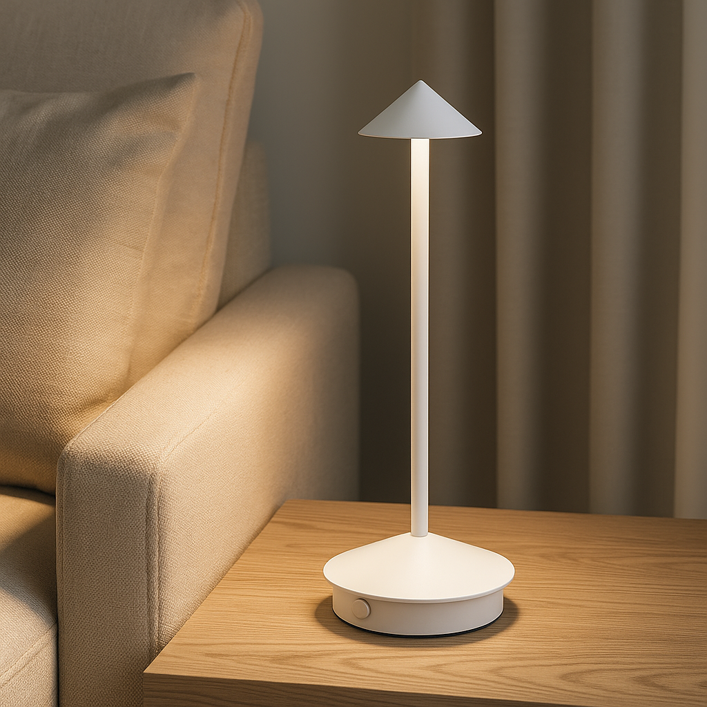 Cordless Table Lamp — Battery Operated LED Light