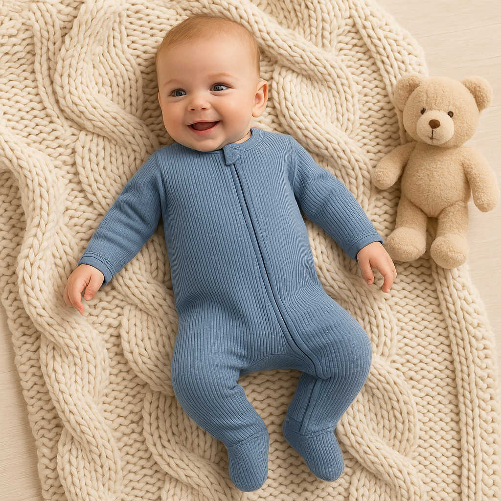Newborn Onesies with Zippers Easy-Wear Infant Rompers