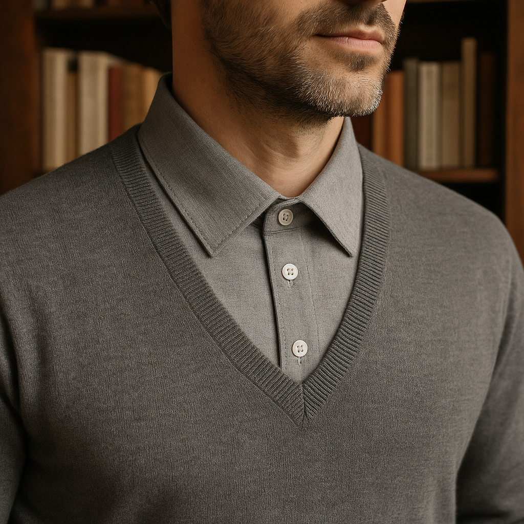 Fake Shirt Collar for Men – Detachable Layered Look Accessory