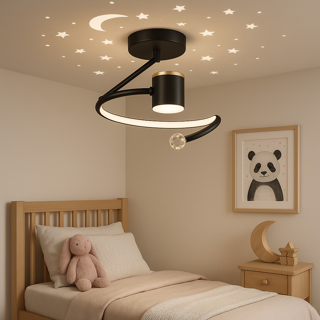 LED Ceiling Light – Starry Flush Mount Fixture