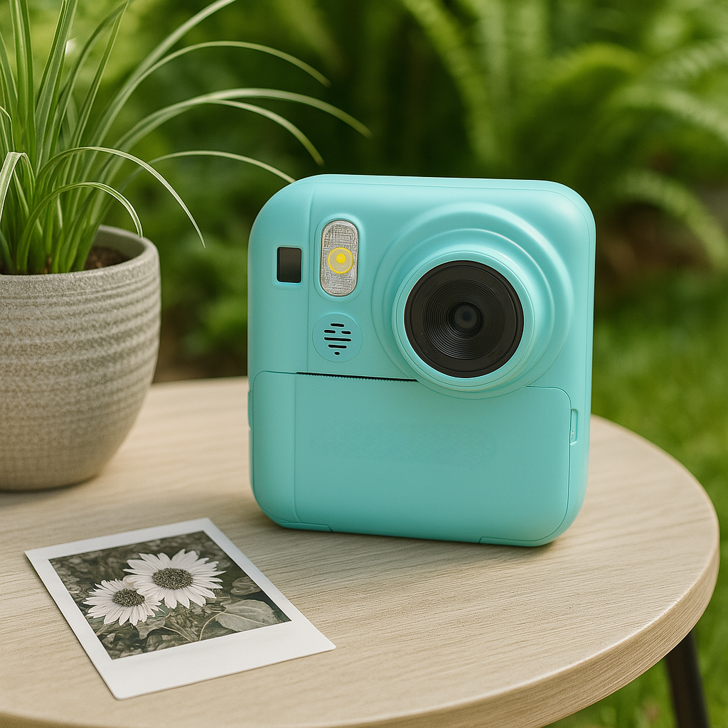 Digital Camera with Print Feature - 1080P Screen for Photos and Video