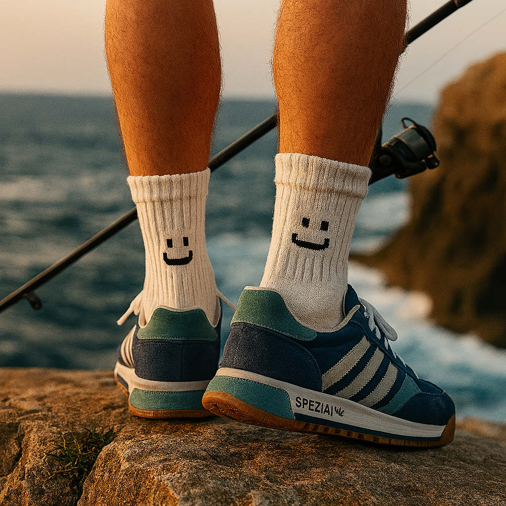 Men’s Crew Socks – Cushioned Ankle Style for Running